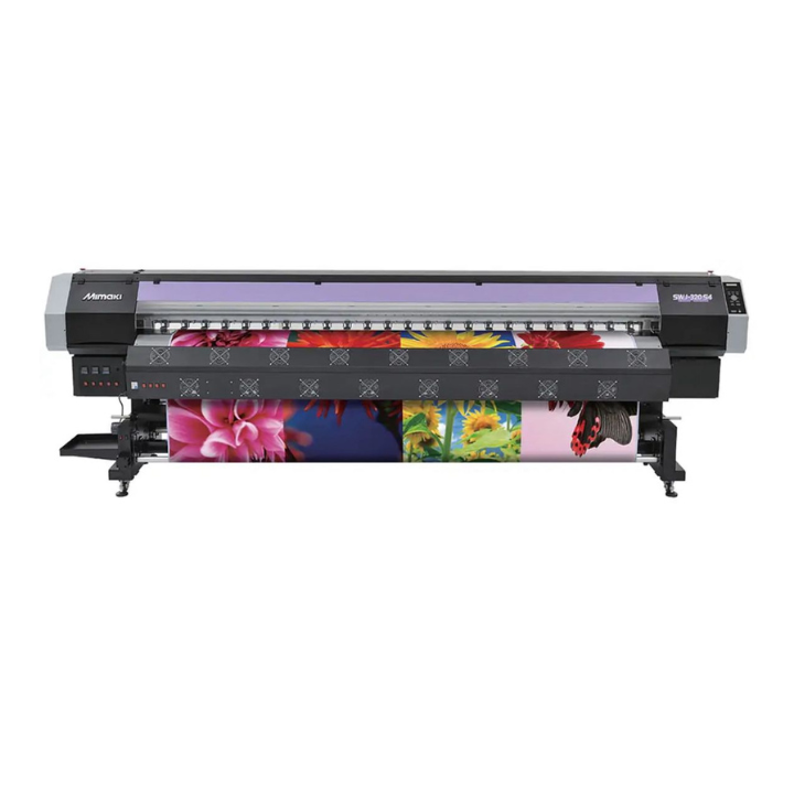 Impressora Plotter imprimindo lona de alta resolução